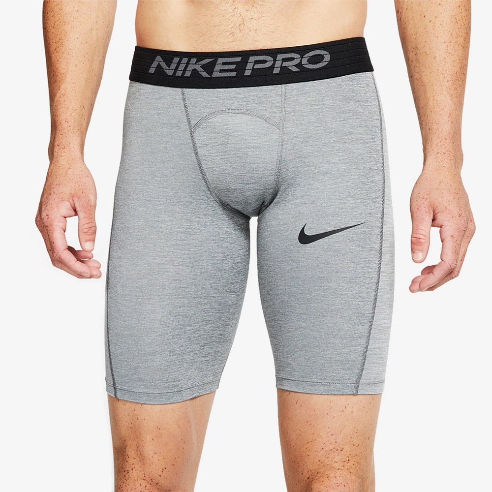 Mens Nike Dri Fit Pro Cool Compression Shorts Grey Size XXL